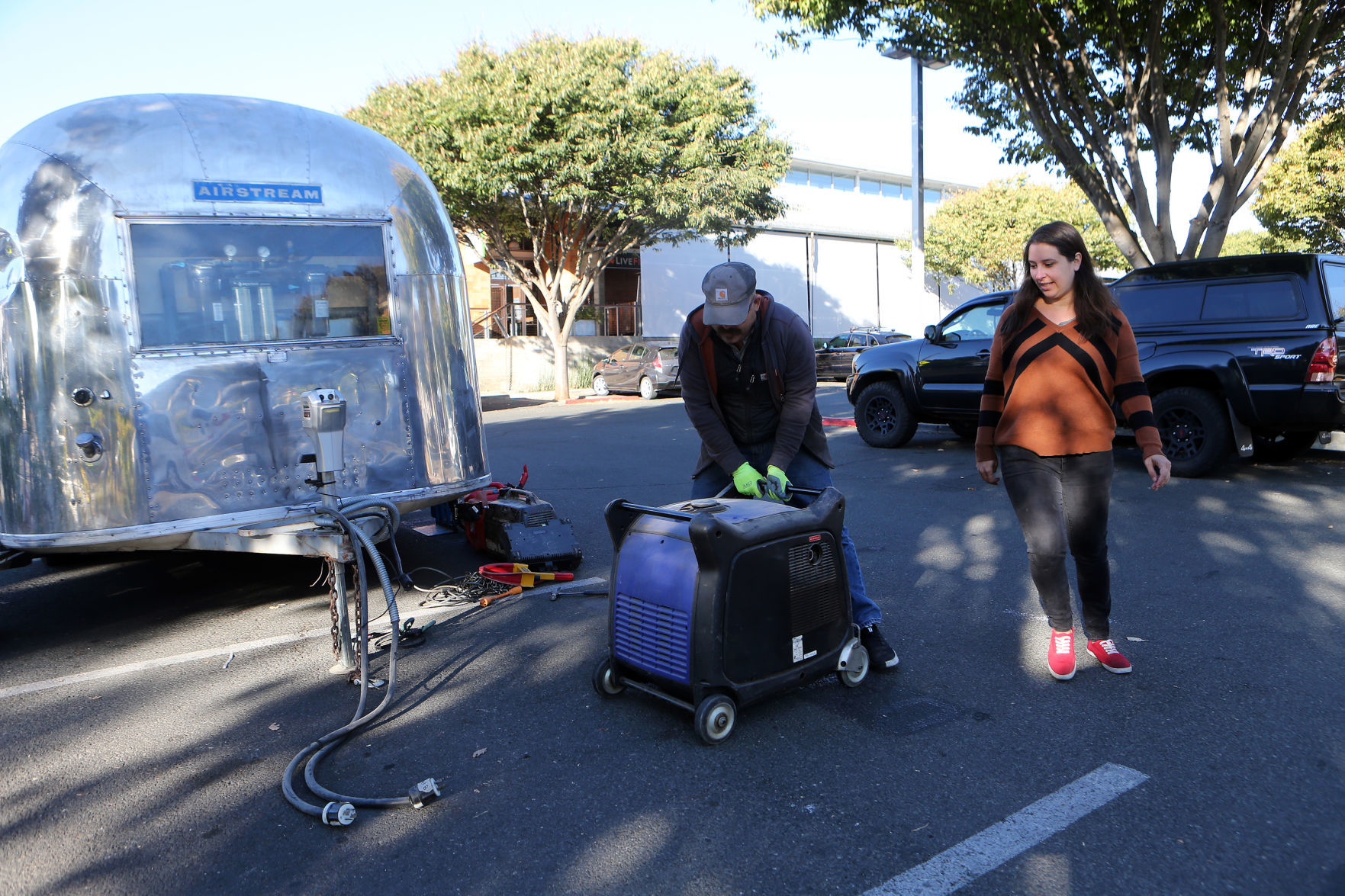 Blackouts hit Napa